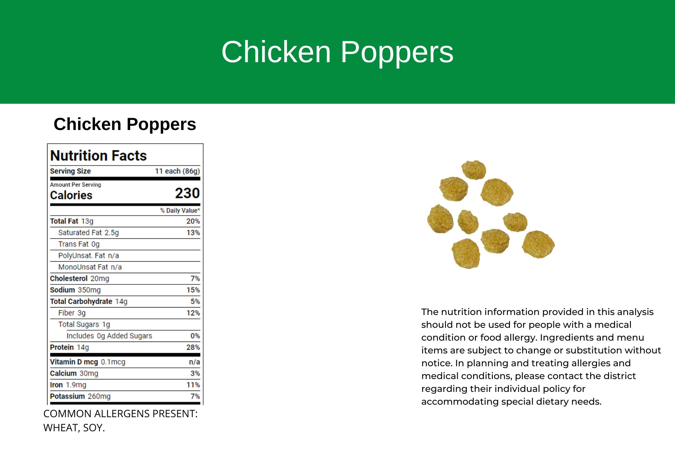 Chicken Poppers