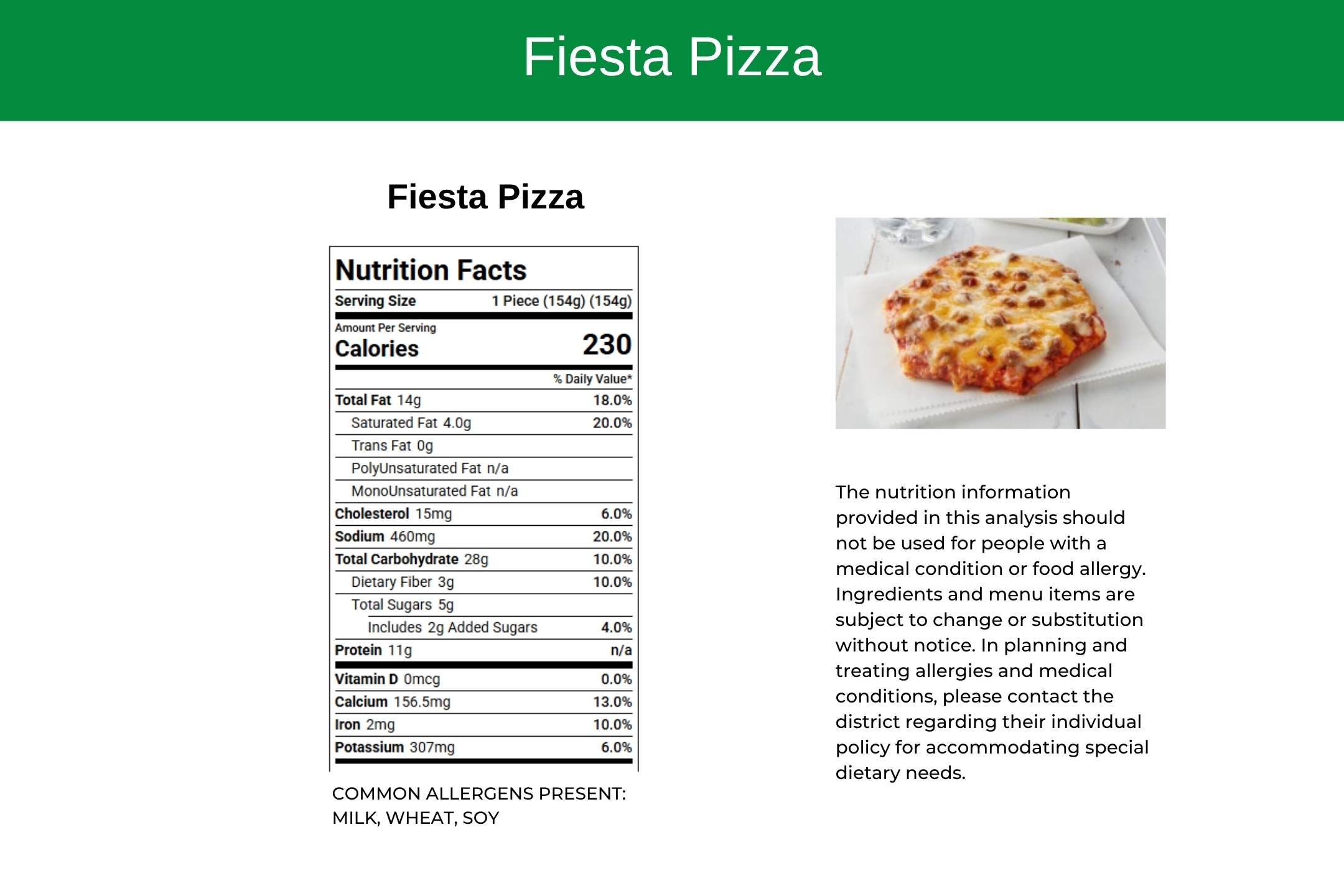fiesta pizza